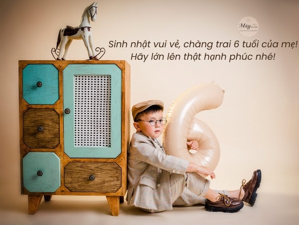 Lời chúc sinh nhật bé trai 6 tuổi