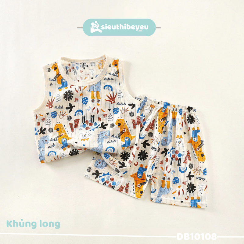 Đồ Bộ Quần Áo Thun Sát Nách 3 Lổ