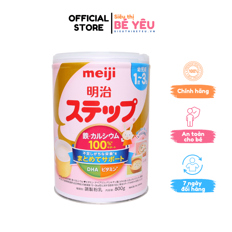 Sữa Meiji số 9 800g (1 - 3 tuổi)